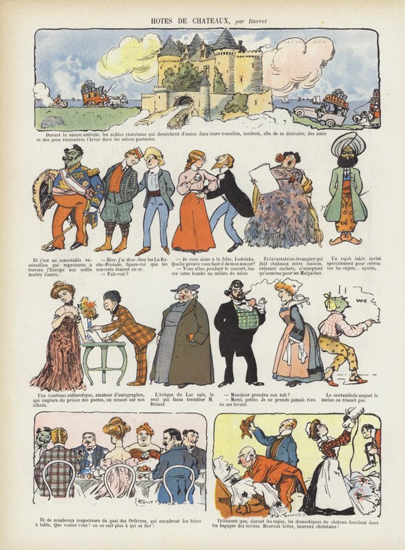 Illustrasjon for Le Rire av Leonce Burret
