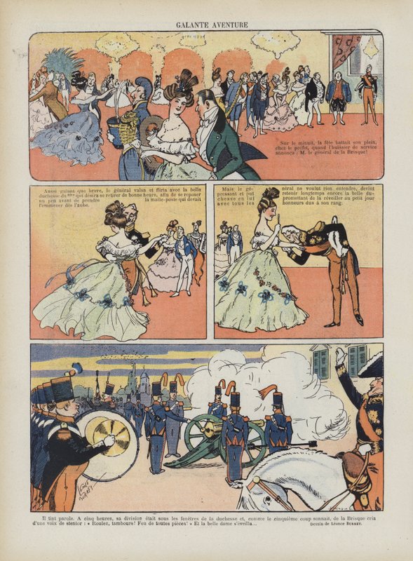 Illustrasjon for Le Rire av Leonce Burret