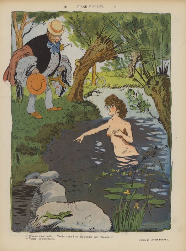 Illustrasjon for Le Rire av Leonce Burret