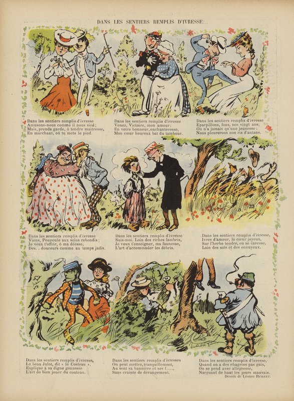 Illustrasjon for Le Rire av Leonce Burret