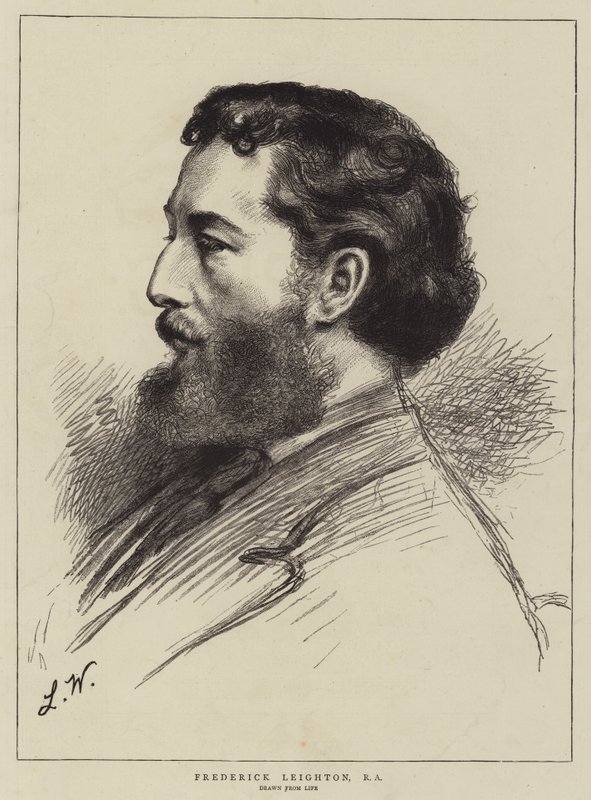 Frederick Leighton, RA av Leslie Matthew Ward