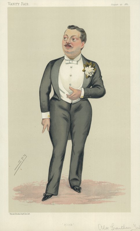 Alexander Grantham Yorke, Alick, 20. august 1881, tegneserie Vanity Fair av Leslie Matthew Ward