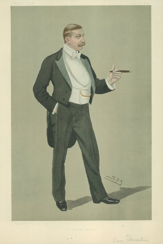 Baron Hermann von Eckardstein av Leslie Matthew Ward
