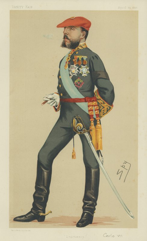 Carlo VII av Spania av Leslie Matthew Ward