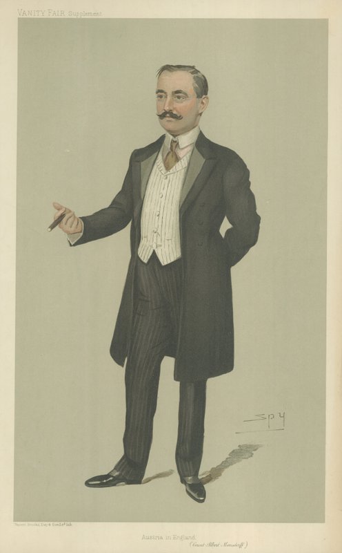 Grev Albert Mensdorff av Leslie Matthew Ward