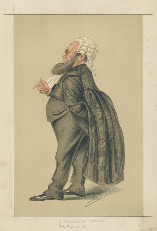 Dr Edward Vaughan Kenealy av Leslie Matthew Ward