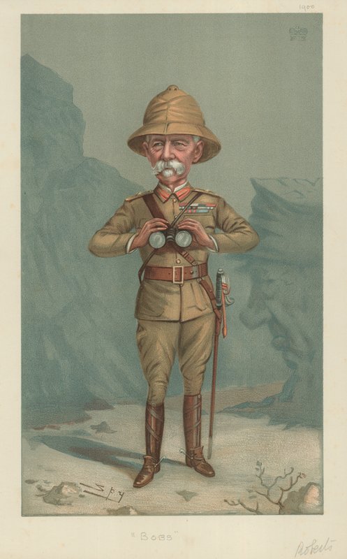 Feltmarskalk Lord Roberts, Bobs, 21. juni 1900, tegneserie Vanity Fair av Leslie Matthew Ward
