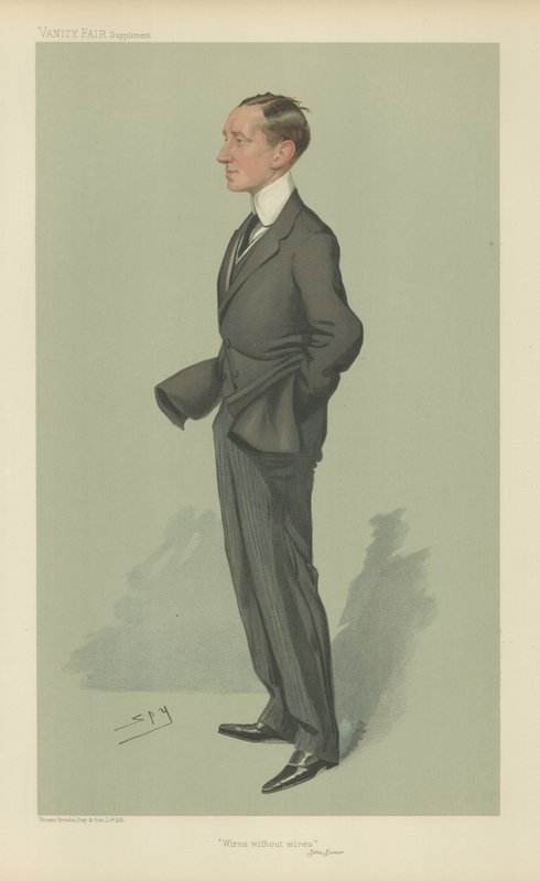 Guglielmo Marconi av Leslie Matthew Ward