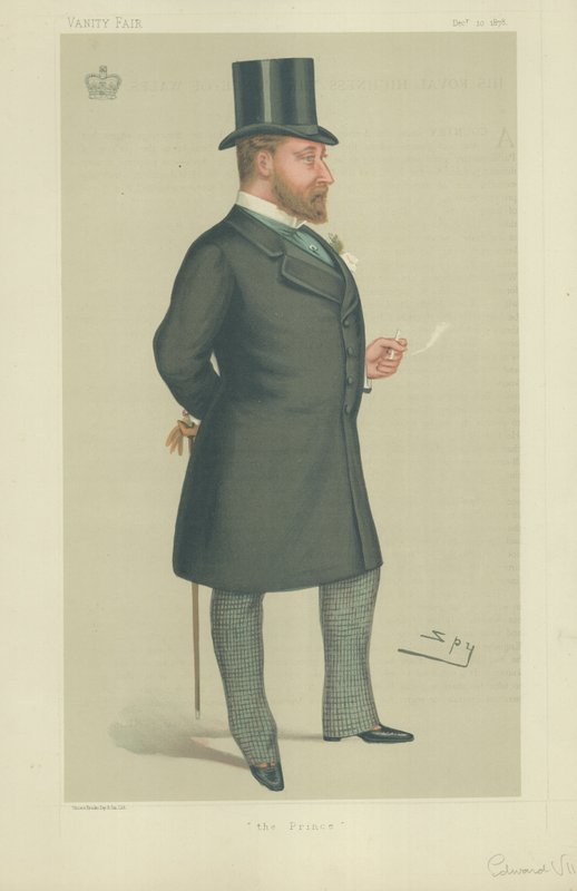HKH Prinsen av Wales av Leslie Matthew Ward