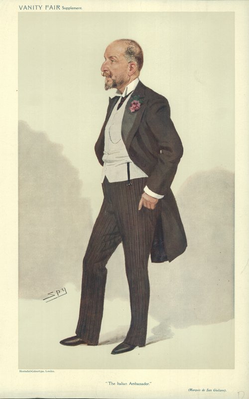 Hans eksellens The Marquis di San Giuliano av Leslie Matthew Ward