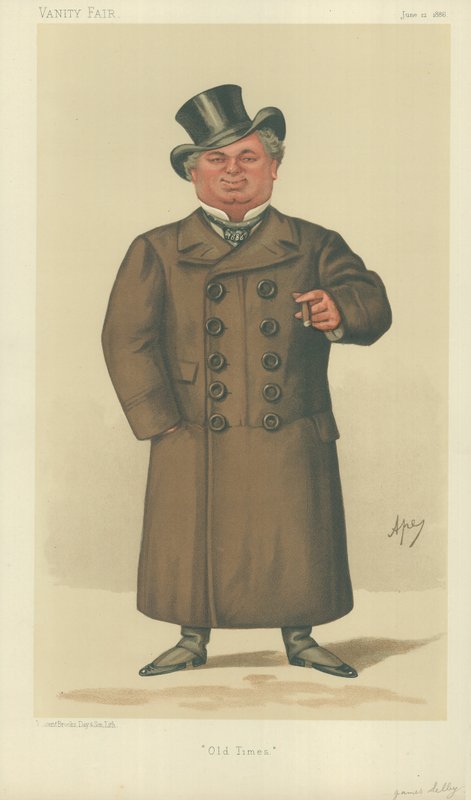 James Selby, Old Times, 12. juni 1886, tegneserie Vanity Fair av Leslie Matthew Ward