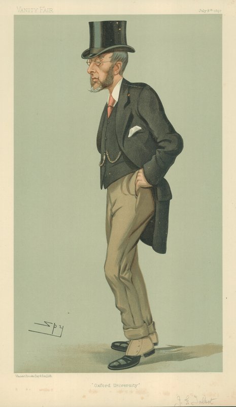 John Gilbert Talbot, Oxford University, 8. juli 1897, tegneserie Vanity Fair av Leslie Matthew Ward