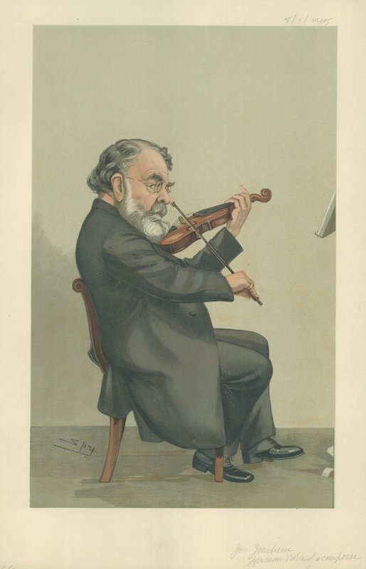 Josef joachim av Leslie Matthew Ward