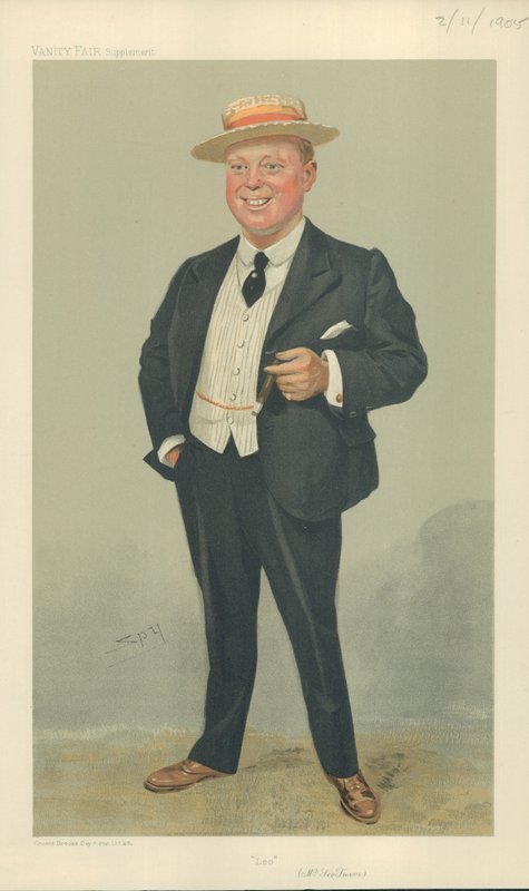 Leo Trevor, Leo, 2. november 1905, tegneserie Vanity Fair av Leslie Matthew Ward
