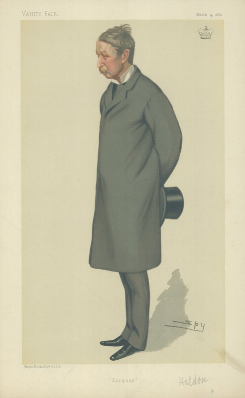 Lord Haldon (Piggy Palk) av Leslie Matthew Ward