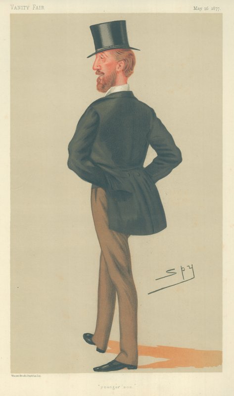 Lord Henry F Thynne, yngre sønn, 26. mai 1877, tegneserie Vanity Fair av Leslie Matthew Ward