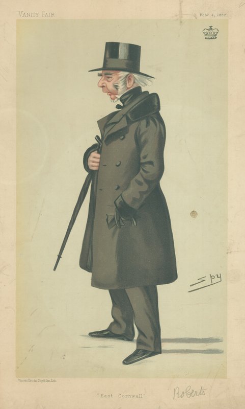 Lord Robartes, East Cornwall, 4. februar 1882, tegneserie Vanity Fair av Leslie Matthew Ward