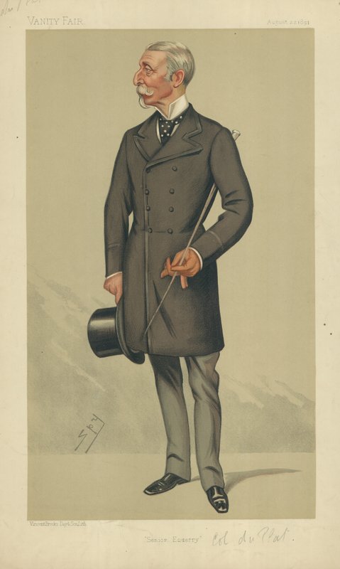 Generalmajor Charles Taylor Du Plat av Leslie Matthew Ward