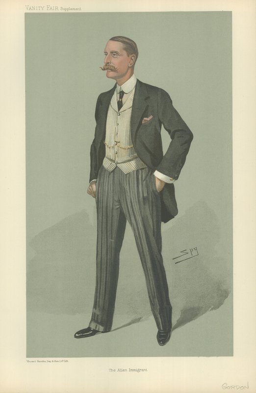 Major William Eden Evans-Gordon av Leslie Matthew Ward