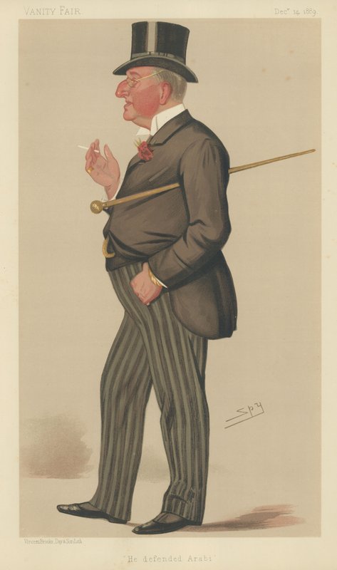 Herr Alexander Meyrick Broadley av Leslie Matthew Ward
