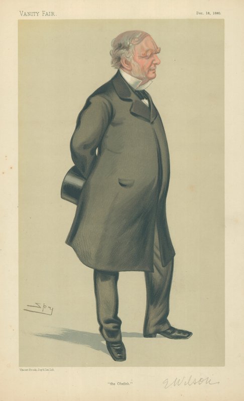 Mr Erasmus Wilson, Obelisken, 18. desember 1880, tegneserie Vanity Fair av Leslie Matthew Ward
