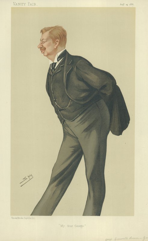 Mr George Granville Leveson-Gower av Leslie Matthew Ward