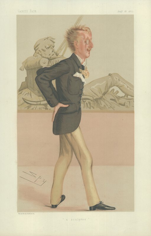 Mr George Granville Leveson-Gower av Leslie Matthew Ward