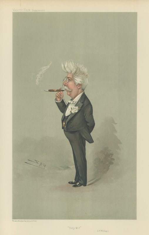 Mr Henry W Lucy av Leslie Matthew Ward