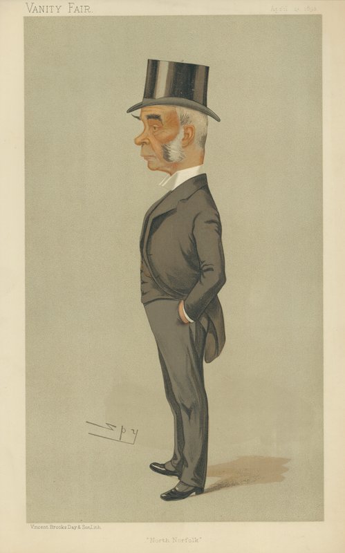 Herbert Cozens-Hardy av Leslie Matthew Ward