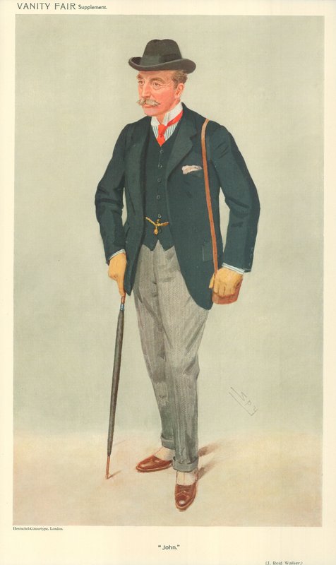 Mr J Reid Walker, John, 12. mai 1909, tegneserie Vanity Fair av Leslie Matthew Ward
