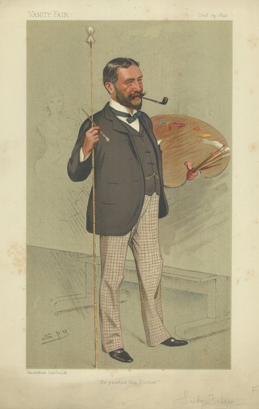 Mr Luke Fildes av Leslie Matthew Ward