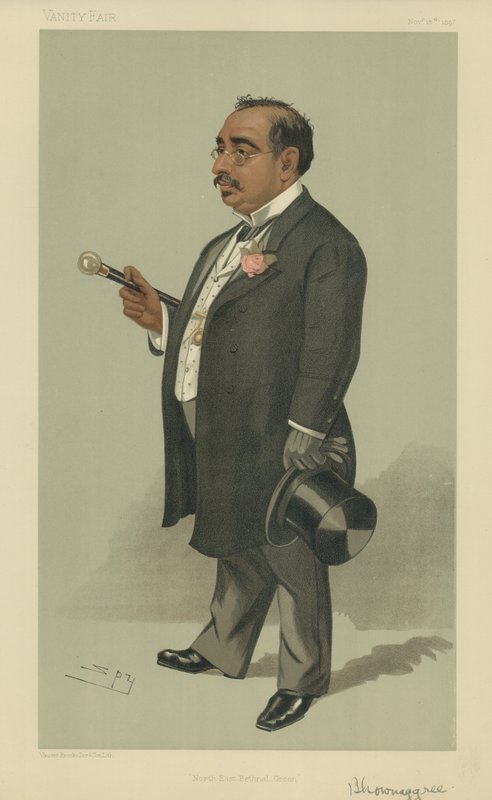Mr Mancherjee Merwanjee Bhownagree av Leslie Matthew Ward