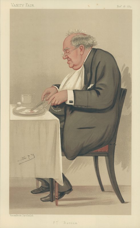 Mr P T Barnum av Leslie Matthew Ward