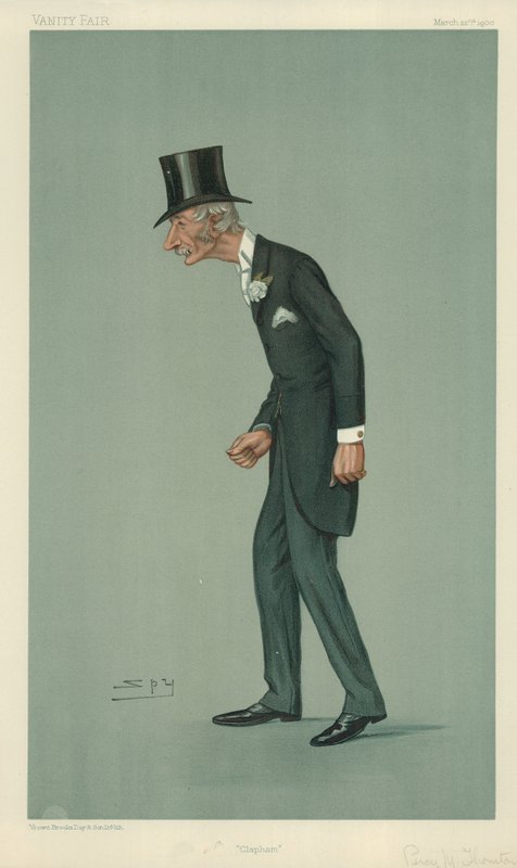 Mr Percy Melville Thornton, Clapham, 22. mars 1900, tegneserie Vanity Fair av Leslie Matthew Ward