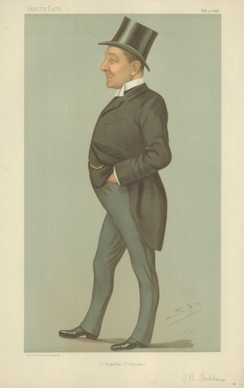 Mr R Burdon Haldane av Leslie Matthew Ward