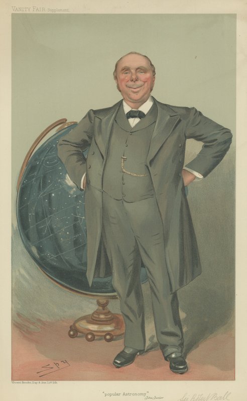 Mr Robert Stawell Ball av Leslie Matthew Ward
