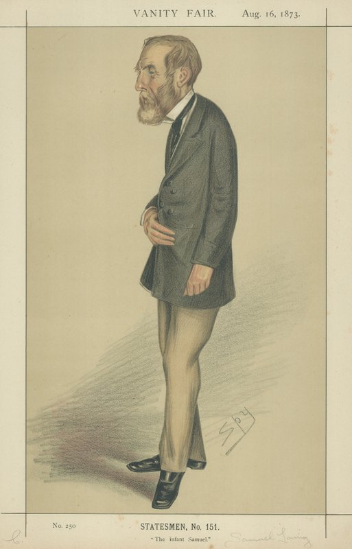 Herr Samuel Laing av Leslie Matthew Ward