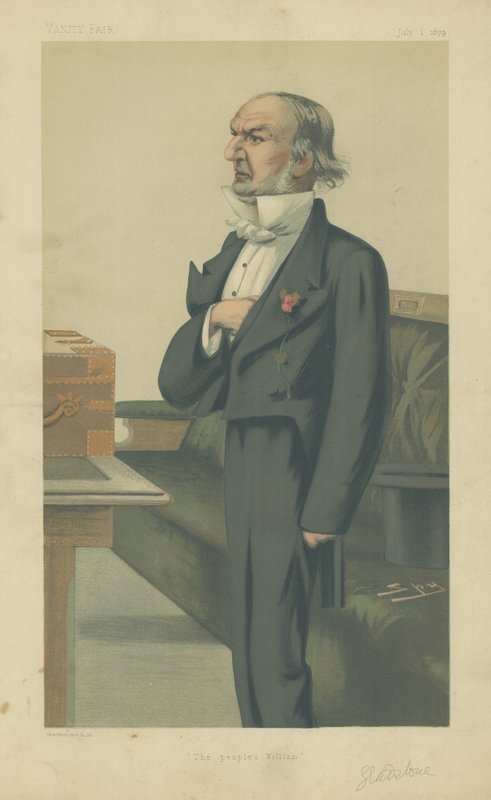 Mr William Ewart Gladstone av Leslie Matthew Ward