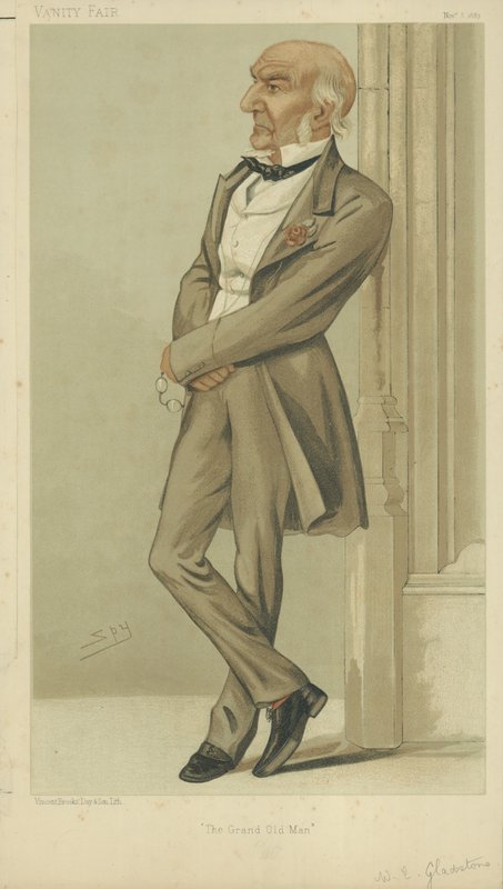 Mr William Ewart Gladstone av Leslie Matthew Ward