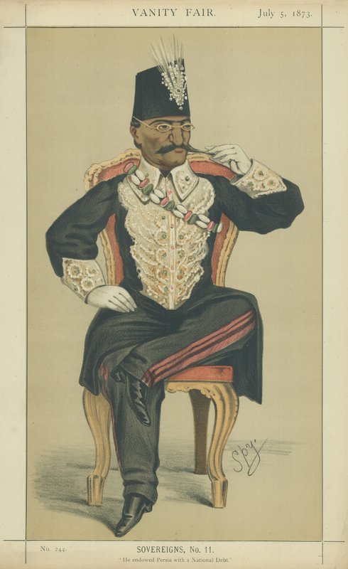 Nasser-Ed-Din-Shah, HAN Sjahen av Persia av Leslie Matthew Ward