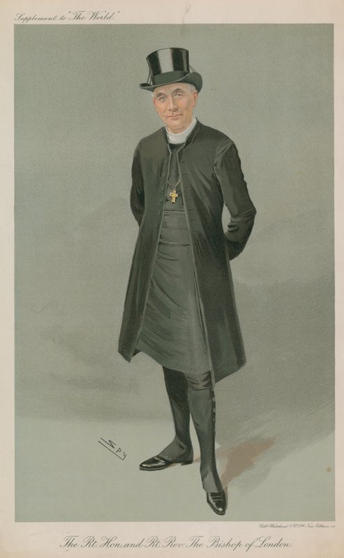 Portrett av biskopen av London av Leslie Matthew Ward