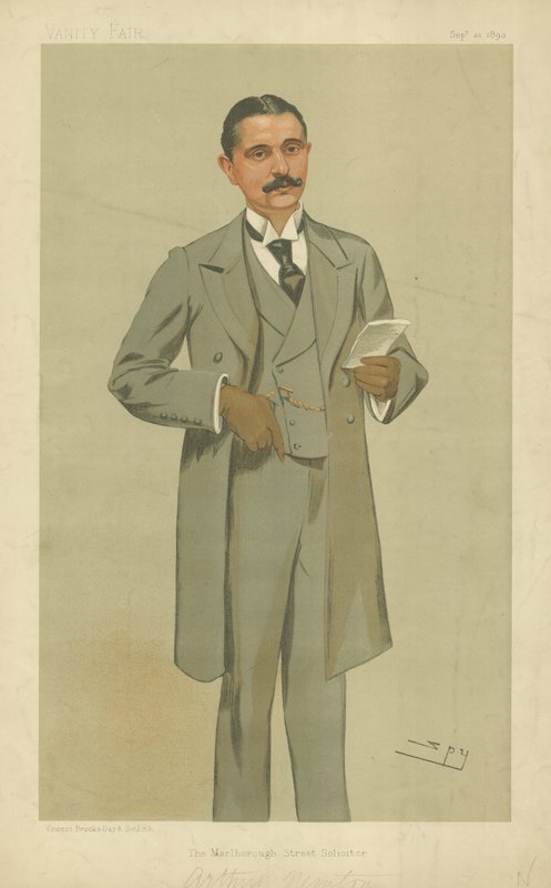 Sir Arthur John Edward Newton av Leslie Matthew Ward