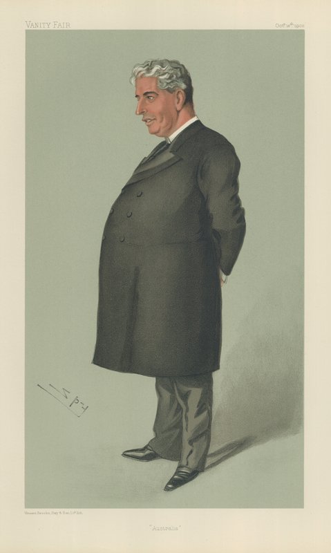 Sir Edmund Barton av Leslie Matthew Ward