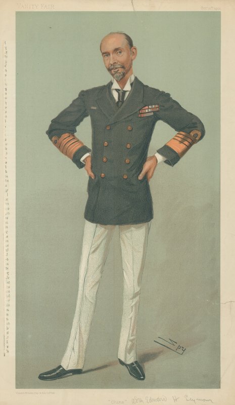 Sir Edward Hobart Seymour, Kina, 31. oktober 1901, tegneserie Vanity Fair av Leslie Matthew Ward