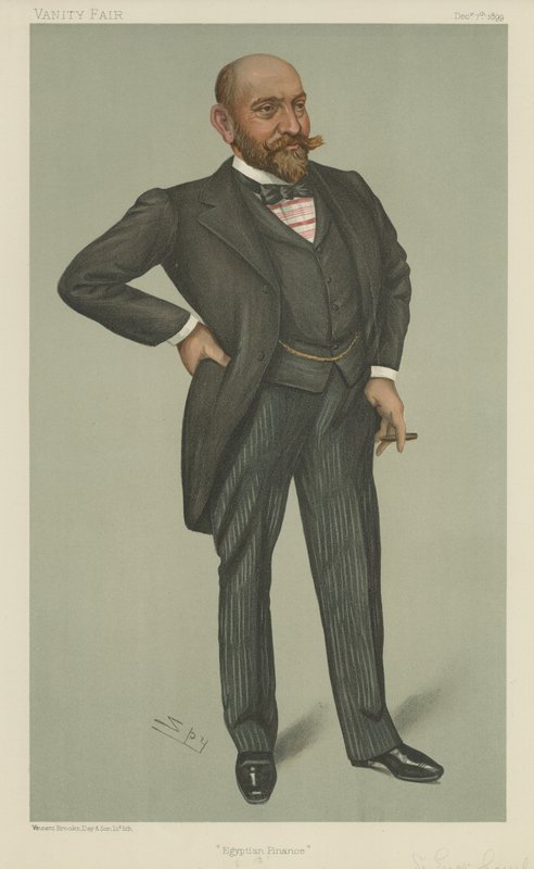 Sir Ernest Cassell av Leslie Matthew Ward