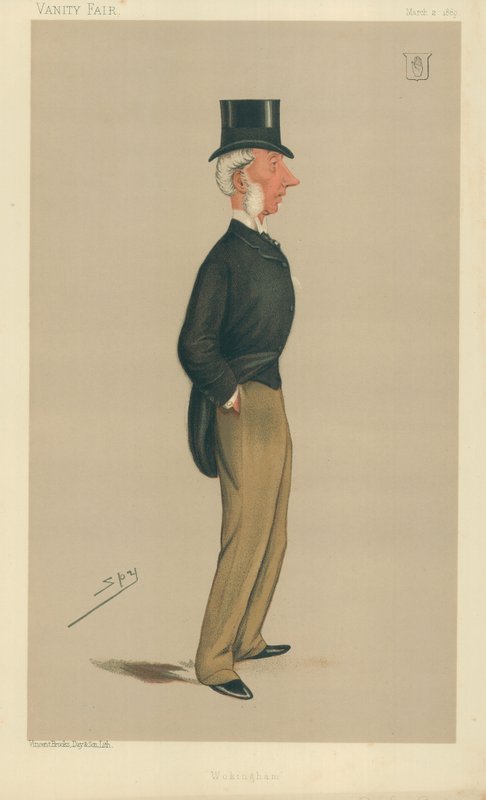 Sir George Russell, Wokingham, 2. mars 1889, tegneserie Vanity Fair av Leslie Matthew Ward