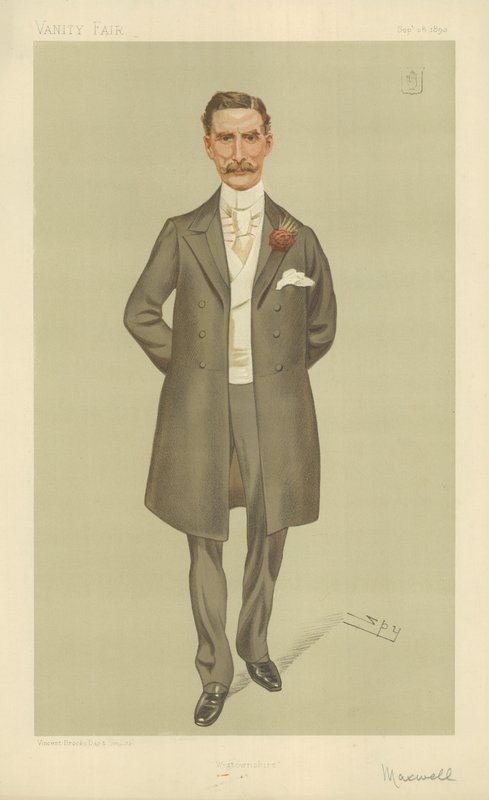 Sir Herbert Maxwell av Leslie Matthew Ward
