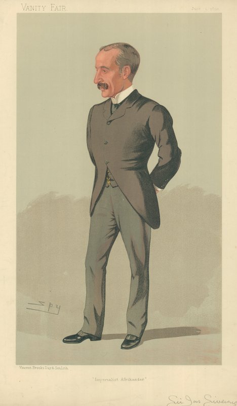 Sir James Sivewright, imperialistisk Afrikander, 1. juni 1893, tegneserie Vanity Fair av Leslie Matthew Ward