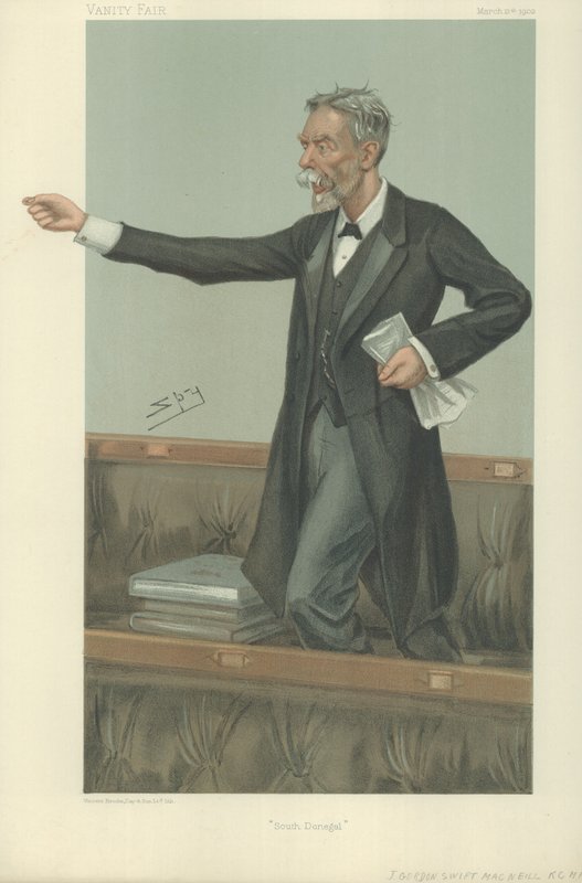 Sir John Gordon Swift MacNeill av Leslie Matthew Ward