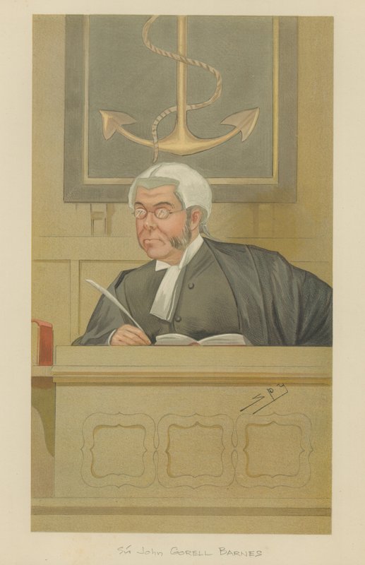 Sir John Gorell Barnes av Leslie Matthew Ward